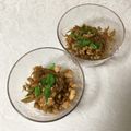 puniＫ's cooksnap of when they made 時短♪牛蒡と鶏ミンチの甘辛炒め☆.