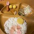 みゅぁ's cooksnap of when they made ウインナーdeうさぎ【キャラ弁に】.