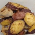 ばたみそーぱん☆'s cooksnap of when they made 鶏肉と薩摩芋と蓮根のハニーマスタード炒め.