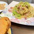 なっつなおこ's cooksnap of when they made アンチョビとキャベツのパスタ♪.