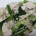 はやずみ's cooksnap of when they made 簡単！サラダチキンと小松菜の中華炒め.