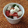 ふか谷's cooksnap of when they made スプーンで食べるトマトのカプレーゼ.