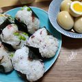 よちりん's cooksnap of when they made ほっこり✨ゆかりとしば漬けのおにぎり.