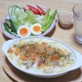 まる゜'s cooksnap of when they made 簡単！激ウマ！マカロニグラタン.