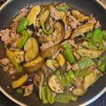 Mamarin's cooksnap of when they made ナスとピーマンの甘辛炒め.