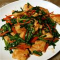 ジュリアン＆ジョニー's cooksnap of when they made 柔らかささみとニラのスタミナ炒め.