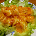 カピぞう's cooksnap of when they made 大人気ﻌﻌﻌ♥ 私の赤い海老マヨ♬*゜.
