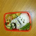 mikitea0919's cooksnap of when they made 簡単！トトロ☆キャラ弁☆.
