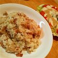 arisa＠37's cooksnap of when they made ベーコンとレンコンのシャキシャキ炒飯☆.
