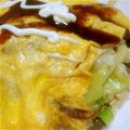 おぉかっちょ's cooksnap of when they made キャベツたっぷり和風オムライス.