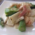 愛うらら's cooksnap of when they made ホタテとネバネバ野菜のソテー.