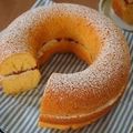 猫豆屋's cooksnap of when they made バニラスポンジレイヤーケーキ.