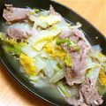 水菜ママ's cooksnap of when they made 白菜と豚肉の塩麹蒸し.