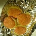 ammy2001's cooksnap of when they made ルクエでジャガイモの明太マヨ焼き.