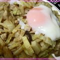 beatorisu's cooksnap of when they made 焼肉うどん？？.