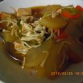 ぽんlove's cooksnap of when they made 大根と豚肉のオイスター炒め煮.