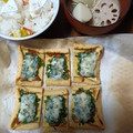 よちりん's cooksnap of when they made 旨い☆京アゲのもろみチーズ焼き.