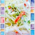 うれはれ's cooksnap of when they made 大根とカニカマのサラダ.