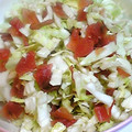 mitimiya's cooksnap of when they made キャベツと福神漬けがあったらこれ.