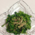 のんち＾－＾'s cooksnap of when they made 菜の花のからし和え.