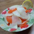 はらだんご's cooksnap of when they made さっぱりパリッ☆レモン大根.