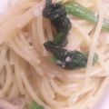モモピ's cooksnap of when they made 塩麹deほうれん草のパスタ♪.