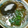 単！！'s cooksnap of when they made 余ったそうめんで!とろろ昆布にゅうめん.