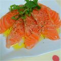 musasabict's cooksnap of when they made サーモンのカルパッチョ.