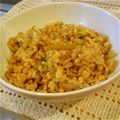 laplaz's cooksnap of when they made かりかりごぼうのチャーハン.