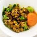 meff's cooksnap of when they made 納豆嫌いが好きになる？簡単！野沢菜納豆.