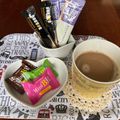 まこさんど's cooksnap of when they made 紅茶オレにコーヒーちょこっと美味しいよ★.