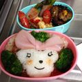 moサン's cooksnap of when they made キャラ弁♫シェリーメイ.