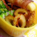 kurozubb's cooksnap of when they made お弁当に✿甘~いちくわ炒め✿.