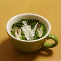 もんしゅしゅ's cooksnap of when they made ほうれん草とキノコの食べるスープ♪.
