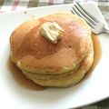 yyyyyyyyyo's cooksnap of when they made ○手作りmix粉でふわふわﾊﾟﾝｹｰｷ○.