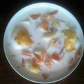 きゃんでぃす's cooksnap of when they made ホットミルクの洋風お雑煮♪.