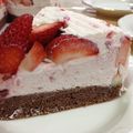 ヤッターまん's cooksnap of when they made ✿かわいいピンクのいちごムースケーキ✿.