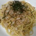 moon2kids's cooksnap of when they made ツナの和風パスタ.