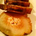 ようこぽんぽんまる's cooksnap of when they made 大浦太牛蒡の肉詰め照り煮.