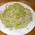 あっぷる147's cooksnap of when they made ダイエット★キャベツ入り明太白滝パスタ♪.