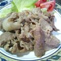 よじゃちんぐ's cooksnap of when they made 豚　生姜焼き　隠し味はりんごちゃん.
