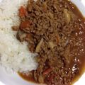 ねねこてママン's cooksnap of when they made ひき肉deハヤシライス♪.