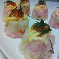 はなまろ's cooksnap of when they made ♪子どもが喜ぶ♪プリンみたいなお寿司.
