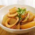 yuki829's cooksnap of when they made ＠大根とイカの煮物＠.