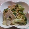 Qピ〜号's cooksnap of when they made 蓮根のゴママヨ栄養サラダ.
