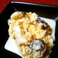 YOPmemo's cooksnap of when they made ラムレーズンのアイスクリーム.