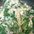 ☆にゃ～☆'s cooksnap of when they made もやしとニラの玉子とじ.