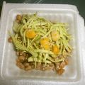 白いぐれーぷ's cooksnap of when they made コーン・納豆・キャベツ☆夏の朝にさっぱり.