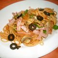 Jock's cooksnap of when they made 気取った味の♪ナポリタン.
