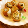 月見なっとう's cooksnap of when they made お弁当用（海苔チーズの竹輪巻き）.